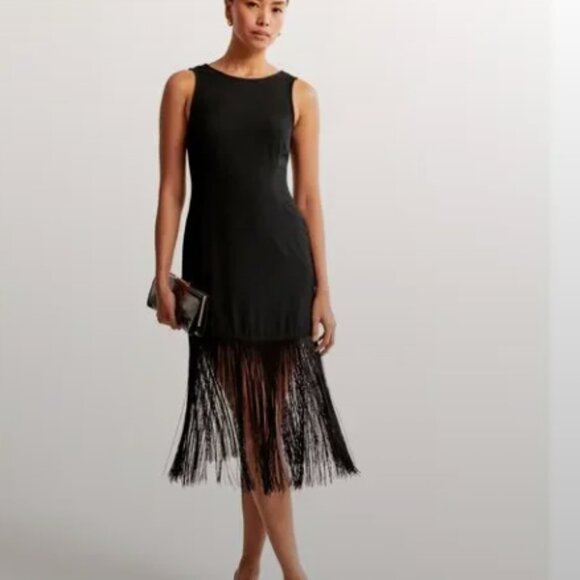 Abercrombie & Fitch Dresses & Skirts - Abercrombie Mini Fringe Dress